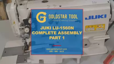 Tutorial - JUKI LU-1560N Complete Assembly - Part 1 